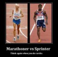 Alergator de maraton Vs. Sprinter ? :)))=)) WOW